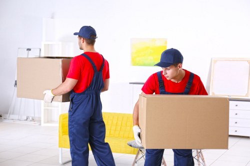 Removal van service for Harrow home moves