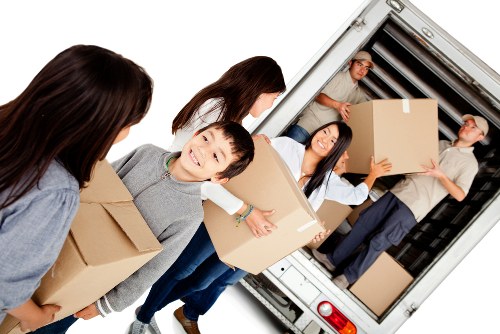 Man with van service helping with a home move in Harrow