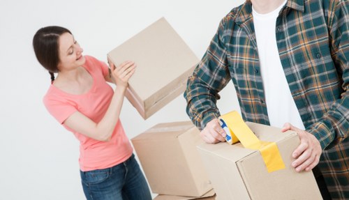 Customer booking a removal van service and reviewing terms