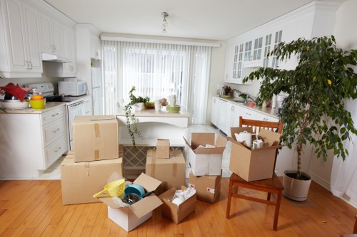 Careful packing and protection for fragile belongings