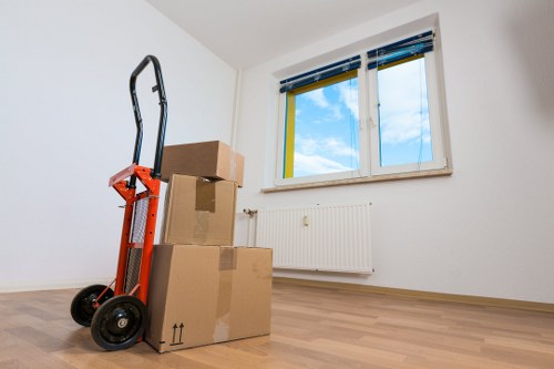 Packing boxes and protecting furniture for transport