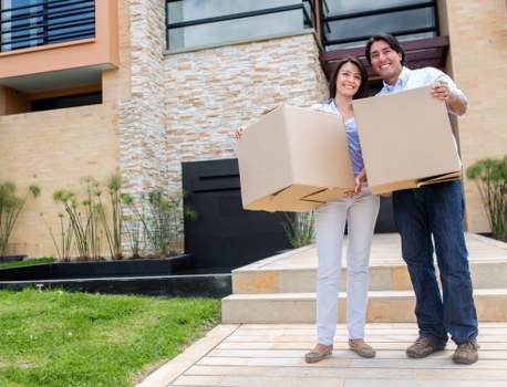Local movers handling a flat move in Harrow with care